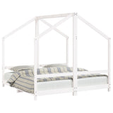 Kids Bed Frame White 2x cm Solid Wood Pine 3200596
