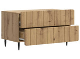 Bedside Cabinet Artisan Oak 62 x 34.5 x 49.5 cm Engineered Wood 894324