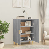 Sideboard Grey Sonoma 70x34x90 cm Engineered Wood 817328