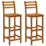 Garden Bar Set Natural wood Solid acacia wood Medium Footrest 3116004