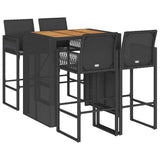 Garden Bar Set Black 3328886