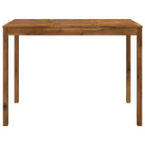 Garden Bar Table Natural 147 x 88.5 x 105 cm Solid Acacia Wood 901261