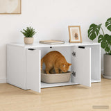 Cat Crate Furniture White 100 x 49 x 45 cm Engineered Wood 8014751