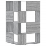 Corner Bookcase 4-Tier Grey Sonoma 85x85x140 cm Engineered Wood 3307815
