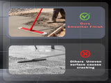 488 Concrete Bull Float, Stainless Steel Concrete Finishing Tool, Adjustable Bracket & 4 Float 01103456