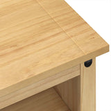 TV Cabinet Corona 100x40x52 cm Solid Wood Pine 4005667