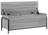 Storage Box Grey Sonoma 100 x 40 x 49.5 cm Engineered Wood 8013683