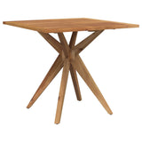 Garden Table Square 85x85x75 cm Solid Wood Acacia 367836