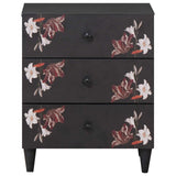 Bedside Table Multicolour 50 x 33 x 60 cm Solid Mango Wood 4018709