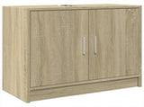 Sink Cabinet Sonoma Oak 63x29x55 cm Engineered Wood 848096
