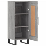 Sideboard Grey Sonoma 34.5x34x90 cm Engineered Wood 830474