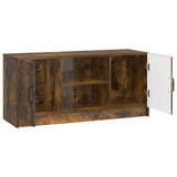 TV Cabinet Smoked Oak 102 x 34.5 x 47 cm Engineered Wood 895850