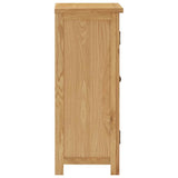 Cupboard 45x32x85 cm Solid Oak Wood 289198