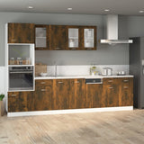 Drawer Bottom Cabinet Lyon Smoked Oak 40x46x81.5 cm Engineered Wood 815570