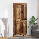 Highboard 2 pcs Old Wood Engineered Wood 3415685