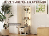 Bathroom Storage Cabinet-White 13939003
