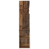 Corner Cabinet 32x32x140cm Engineered Wood Old Wood 889883
