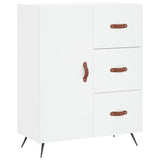 Highboard White 69.5x34x180 cm Engineered Wood 3195875