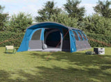 Family Tent with Roof Blue and Grey 576 x 325 x 213 cm 4100683
