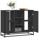 Sideboard Black 92x35x76 cm Engineered Wood 849014