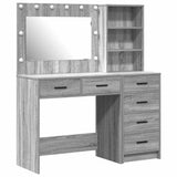 Dressing Table Light Grey 78.5 x 41 x 135 cm Engineered wood 3334196