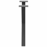 Coffee Table Legs X-Shaped 2 pcs Anthracite 50x cm Steel 4012898