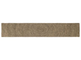 Area Rugs Natural and Black 60 x 250 cm Jute 42010615