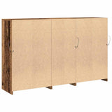 LED Sideboard Old Wood 162 x 37 x 100 cm Engineered Wood 3333122