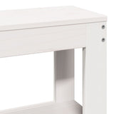 Bed Frame without Mattress White 120x200 cm Solid Wood Pine 3306190