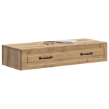 Wall-Mounted Side Table Artisan Oak 87.5 x 34.5 x 17 cm 899354