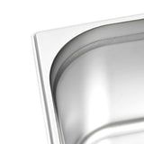 Gastronorm Containers 2 pcs GN 1/2 200 mm Stainless Steel 50890