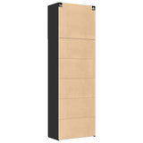 Highboard Black 80x42.5x249 cm Engineered Wood 3281365