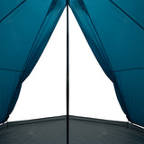 Family Tent Tipi 8-Person Blue Waterproof 94583