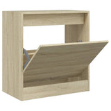 Shoe Cabinet Sonoma Oak 60x34x63.5 cm Engineered Wood 839940