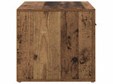 Bedside Cabinet Old Wood 35 x 60 x 50 cm Engineered Wood 881087