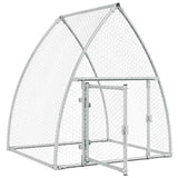 Chicken Cage Silver 100x105x120 cm Galvanised Steel 172552