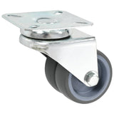 12 pcs Twin-wheel Swivel Casters 50 mm 277922