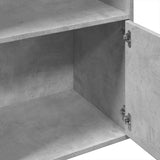 Bookcase Concrete Grey 100x36x189 cm Engineered Wood 3295327