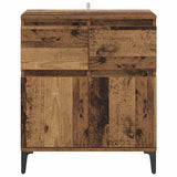 Sideboard Old Wood 60 x 35 x 70 cm Engineered Wood and Iron 881218