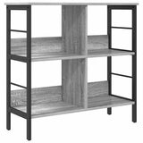 Bookshelf Grey Sonoma 82 x 32 x 79 cm Engineered Wood 883997