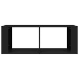 Coffee Table Black 100x50x36 cm Engineered Wood 816521