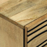 Bedside Cabinet Brown 50 x 33 x 60 cm Solid Acacia wood 4017944