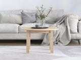 Coffee Table 55x45 cm Solid Wood Pine 822327
