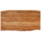 Dining Table 154x80x76 cm Solid Acacia Wood 286473
