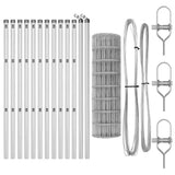 Ground Fix Welded Wire Fence 25 x 0.6 m 3350530