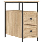 ZNTS Bedside Cabinet Sonoma Oak 30x60x60 cm Engineered Wood 826065