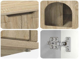 Cat House Sonoma 85 x 55 x 50.5 cm Engineered Wood 8000718