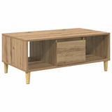 Coffee Table Artisan Oak 90 x 50 x 26.5 cm Engineered Wood 881166