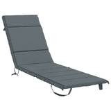 Sunlounger Cushion GEMERT 100% Polyester Blue 200 x 60 x 3 cm 948505