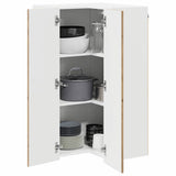 Wall Corner Cabinet LUCCA Artisan Oak 57 x 57 x 100 cm 885174